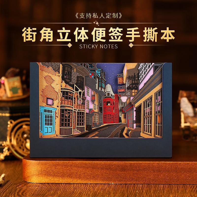 還原經(jīng)典場景，魔法商業(yè)街街道，猜出這是什么了嗎?